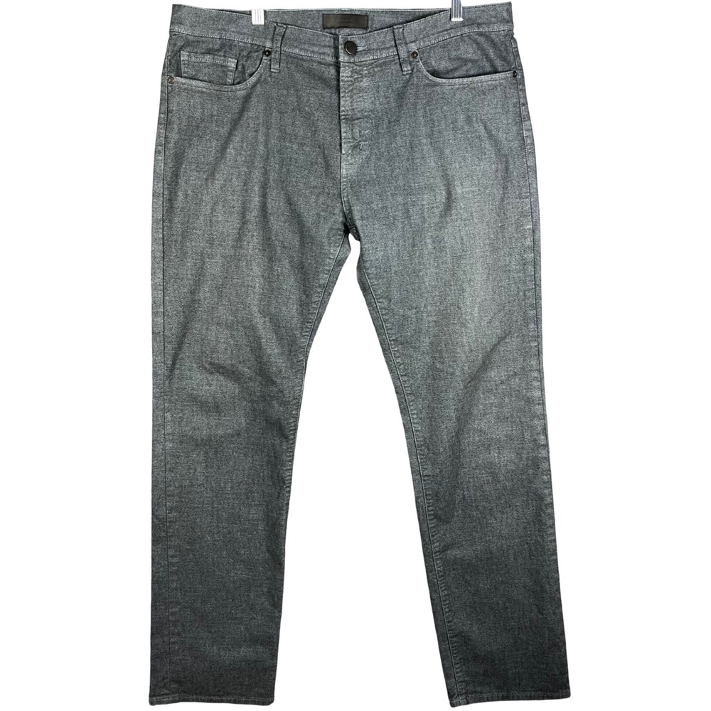 J Brand Slim Straight Pants‎ Mens 38 Gray Stretch Cotton Blend 240918A884